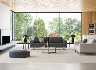 Exklusive Sofagarnitur 3+3 Sitzer Luxus Dreisitzer Wohnzimmer Couch 2tlg